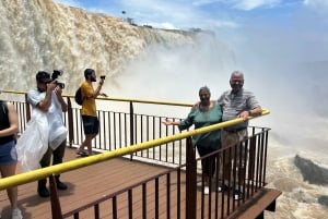 Visite privée des chutes d'Iguaçu côté brésilien et argentin