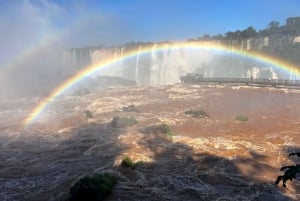 Iguaçu-vattenfallen Privat tur Brasilien och Argentinska sidan