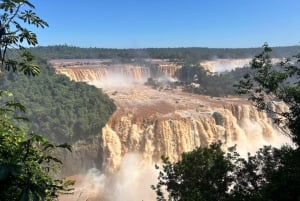 Visite privée des chutes d'Iguaçu côté brésilien et argentin