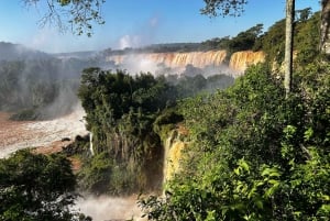 Visite privée des chutes d'Iguaçu côté brésilien et argentin