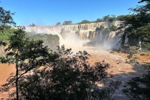 Visite privée des chutes d'Iguaçu côté brésilien et argentin