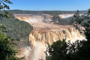 Visite privée des chutes d'Iguaçu côté brésilien et argentin