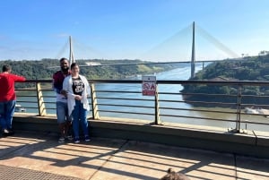 Visite privée des chutes d'Iguaçu côté brésilien et argentin