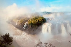 Visite privée des chutes d'Iguaçu côté brésilien et argentin