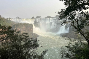 Visite privée des chutes d'Iguaçu côté brésilien et argentin