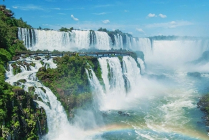 Iguassu watervallen: Braziliaanse kant, vogelpark & helikoptervlucht