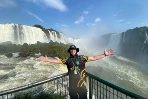 Cascate di Iguassu: tour di 1 giorno sui lati brasiliano e argentino
