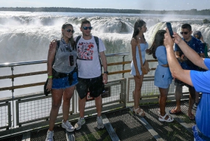 Cascate di Iguassu: tour di 1 giorno sui lati brasiliano e argentino