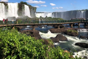 Cascate di Iguassu: tour di 1 giorno sui lati brasiliano e argentino