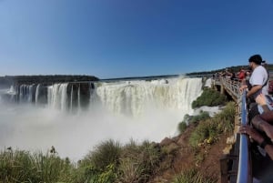 Visite privée d'une journée aux chutes d'Iguassu : Les deux côtés, le même jour !