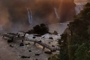 Visite privée d'une journée aux chutes d'Iguassu : Les deux côtés, le même jour !