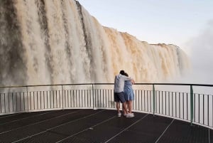 Tour privado de un día por las cataratas de Iguazú: Ambos lados, ¡el mismo día!