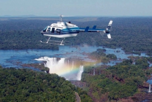 Iguazu watervallen 10-minuten panoramische helikoptervlucht