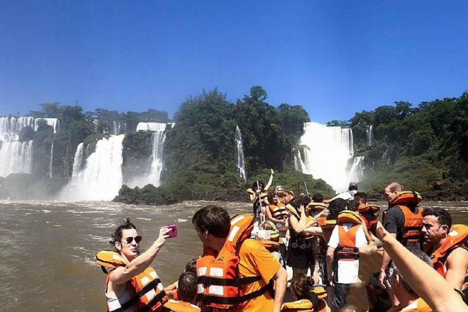 Iguazu Falls Argentinas Tour och Great Adventure båttur