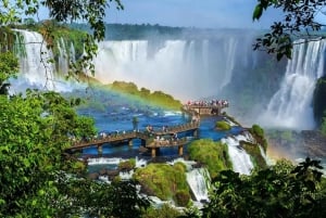 Circuit des chutes d'Iguazu en Argentine et tour en bateau de la Grande Aventure