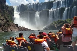 Tour pelas Cataratas do Iguaçu Argentinas e passeio de barco Great Adventure