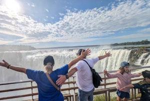 Wodospady Iguazu z przewodnikiem: wycieczka Odkryj Brazylię i Argentynę w 1 dzień
