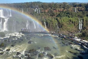 Wodospady Iguazu z przewodnikiem: wycieczka Odkryj Brazylię i Argentynę w 1 dzień