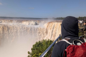 Wodospady Iguazu z przewodnikiem: wycieczka Odkryj Brazylię i Argentynę w 1 dzień