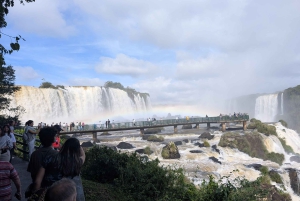 Wodospady Iguazu z przewodnikiem: wycieczka Odkryj Brazylię i Argentynę w 1 dzień