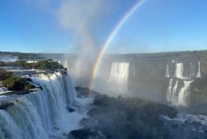 Visite privée des chutes d'Iguazu : Brésil et Argentine en 1 jour