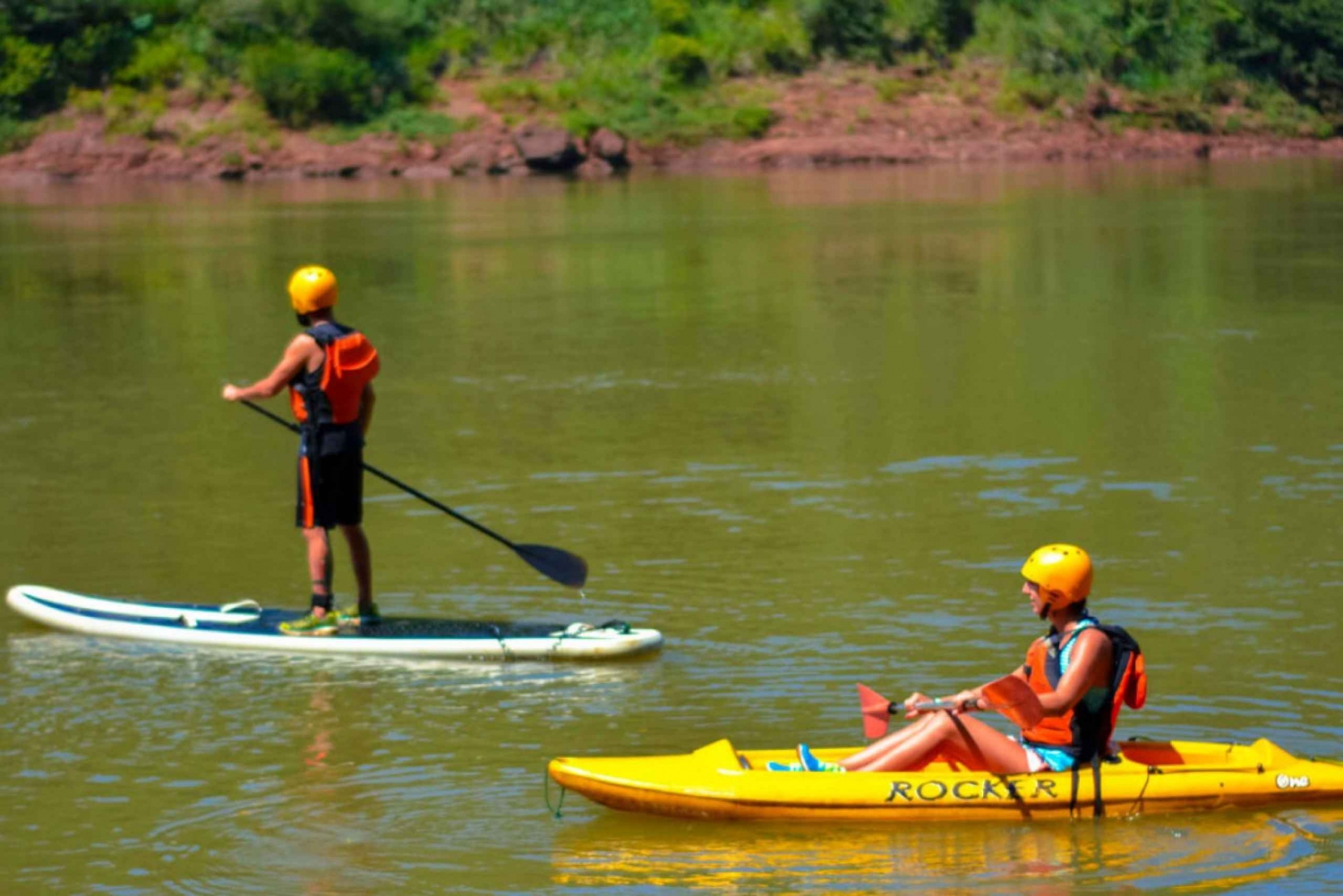 Iguazu: Guided Hike and Kayak or SUP River Tour w/ Transfer