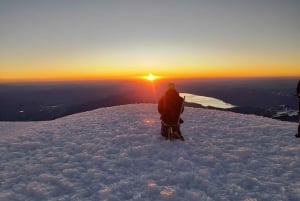 Ascension du volcan Lanin