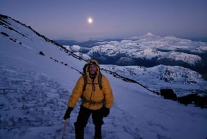 Uppstigning Lanin Volcano