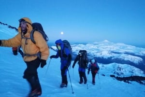 Ascension du volcan Lanin