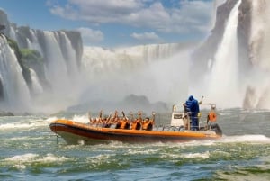 Äventyr vid Iguazu Falls: Safari, fågelpark och vattenfall