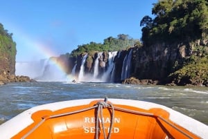 Äventyr vid Iguazu Falls: Safari, fågelpark och vattenfall