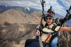 Mendoza: Paragliding Experience Height flight