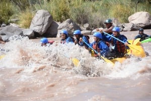 Mendoza: Spływ raftingowy i przygoda z zjazdem na linie w Potrerillos