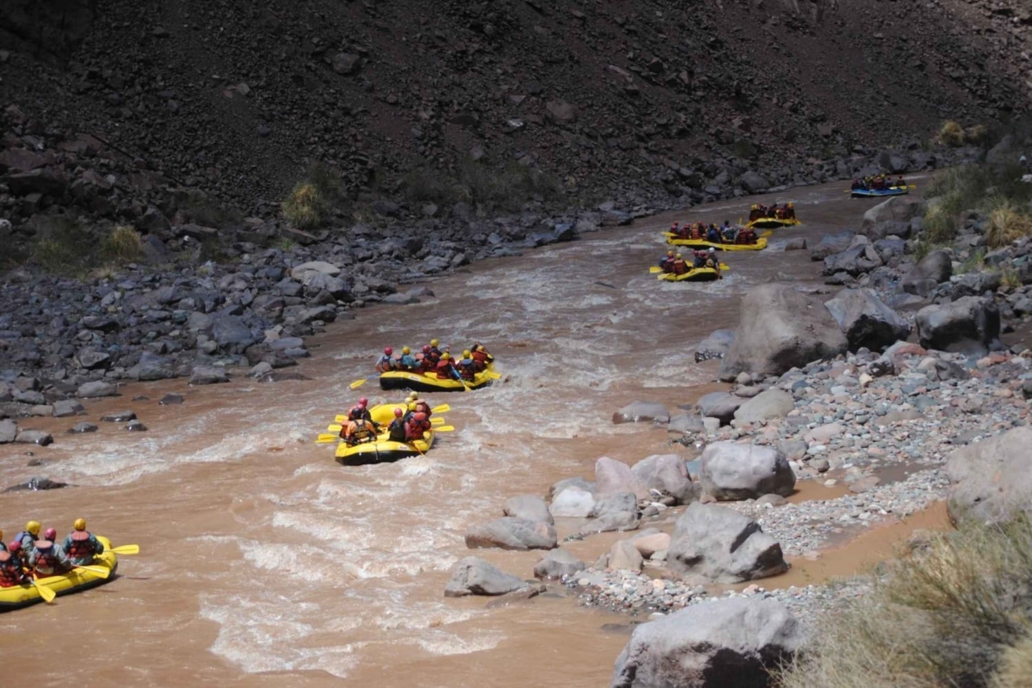 Mendoza: Rafting y Canopy en la Cordillera de los Andes