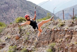 Mendoza: Rafting y Canopy en la Cordillera de los Andes