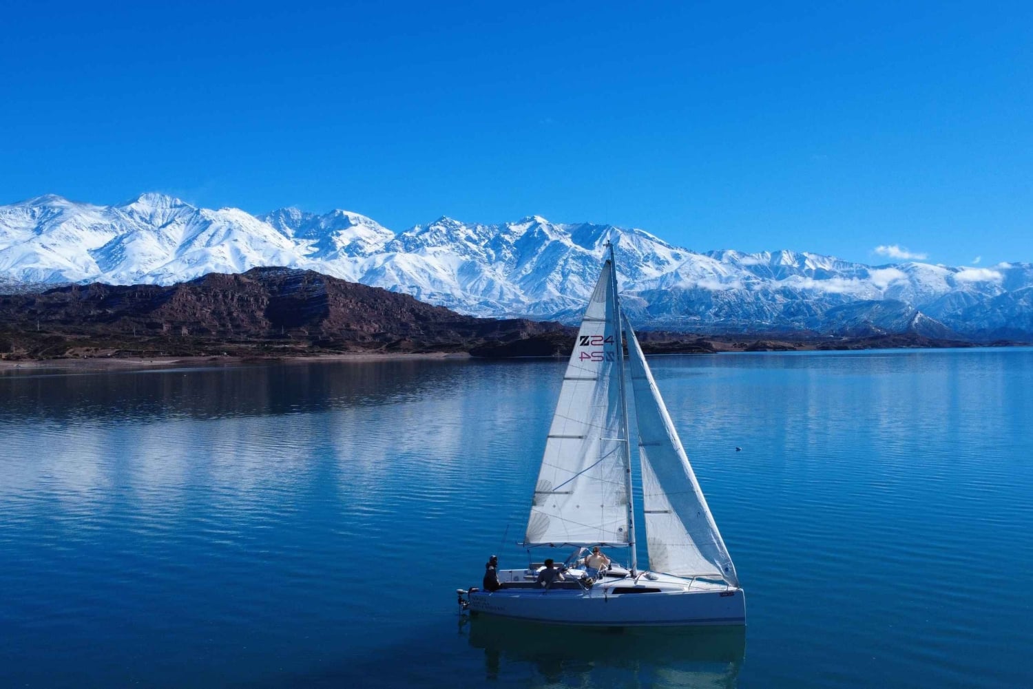 Mendoza: Segeln auf dem Potrerillos