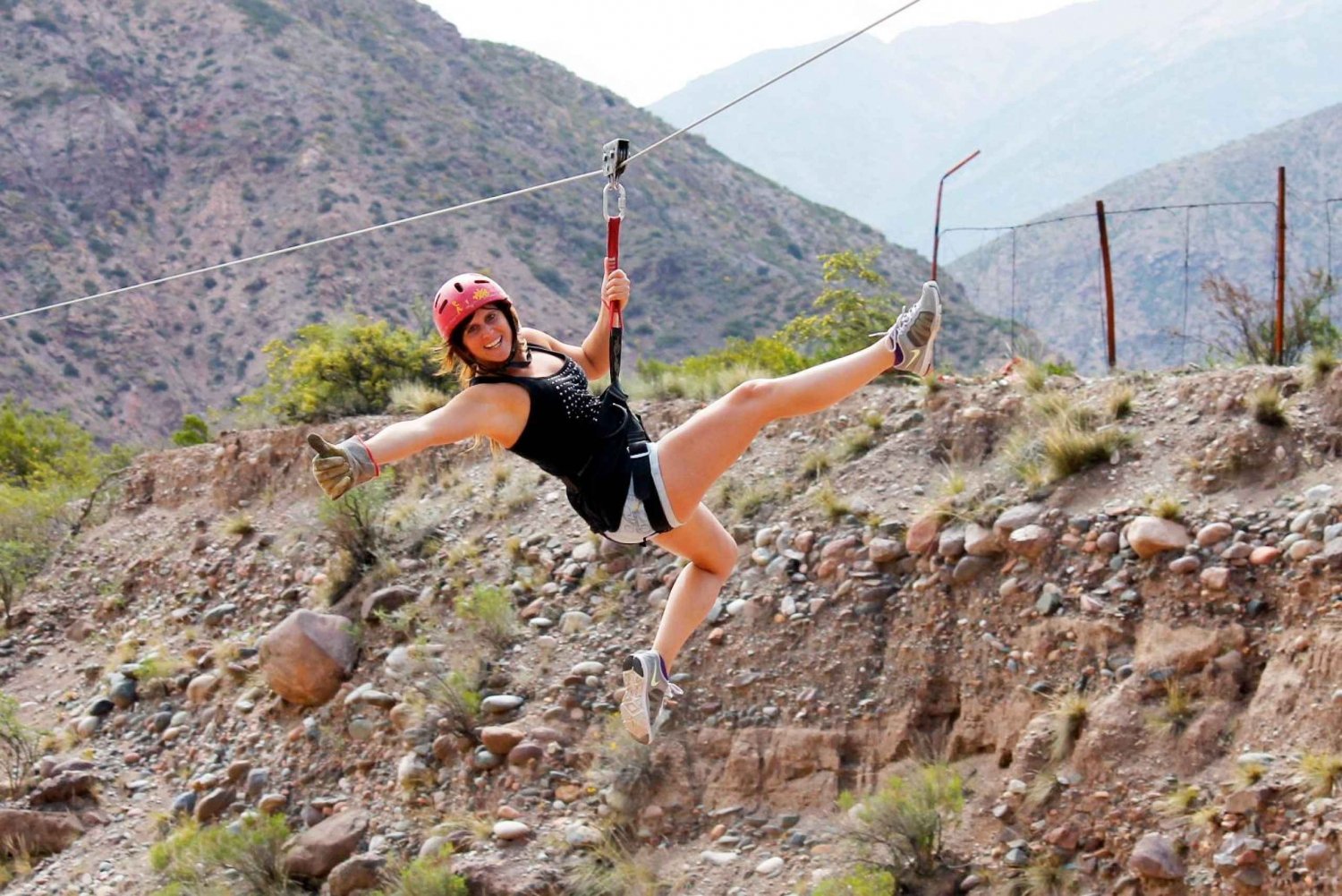 Mendoza: trekking, discesa in corda doppia e zipline
