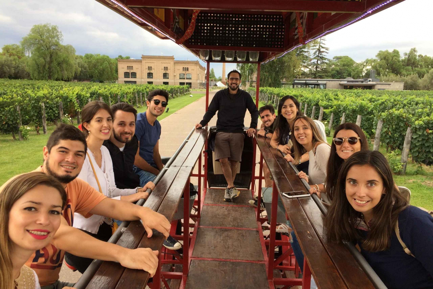 Mendoza: Winebike Tasting Tour with Optional Lunch