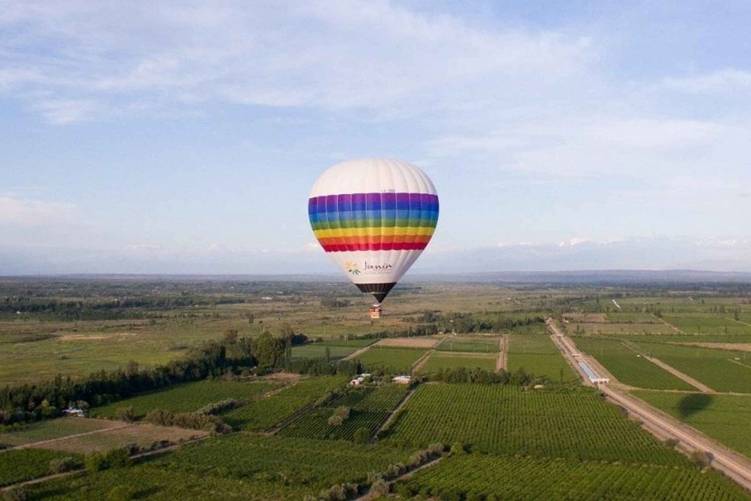 Den gylne himmelen i Mendoza: Ballongflyging ved solnedgang