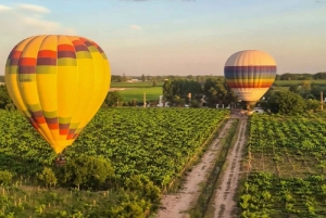 Mendozas gyldne himmel: Ballonflyvning ved solnedgang