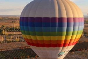 Cielos Dorados de Mendoza: Vuelo en Globo al Atardecer