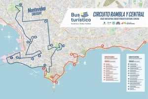 Montevideo: Sightseeing Hop-On Hop-Off Bus Tour