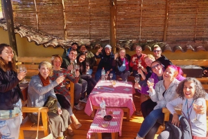 Portillo Cordillère des Andes Lagune inca et dégustation de vin