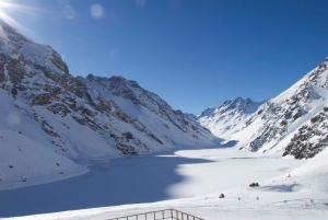 Portillo Andes bergskedja Inkalagunen och vinprovning