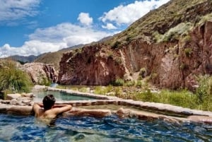 Premium spadag i Cacheuta Hot Springs fra Mendoza