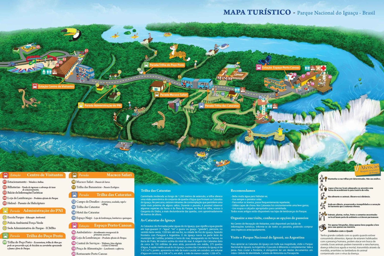 Tour privato di un giorno alle cascate brasiliane e argentine (stesso giorno).