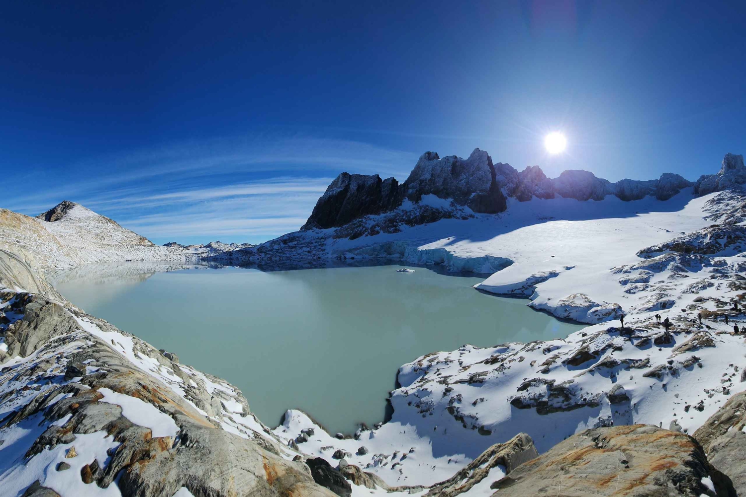 Privéwandeling met gids naar gletsjer Ojo del Albino