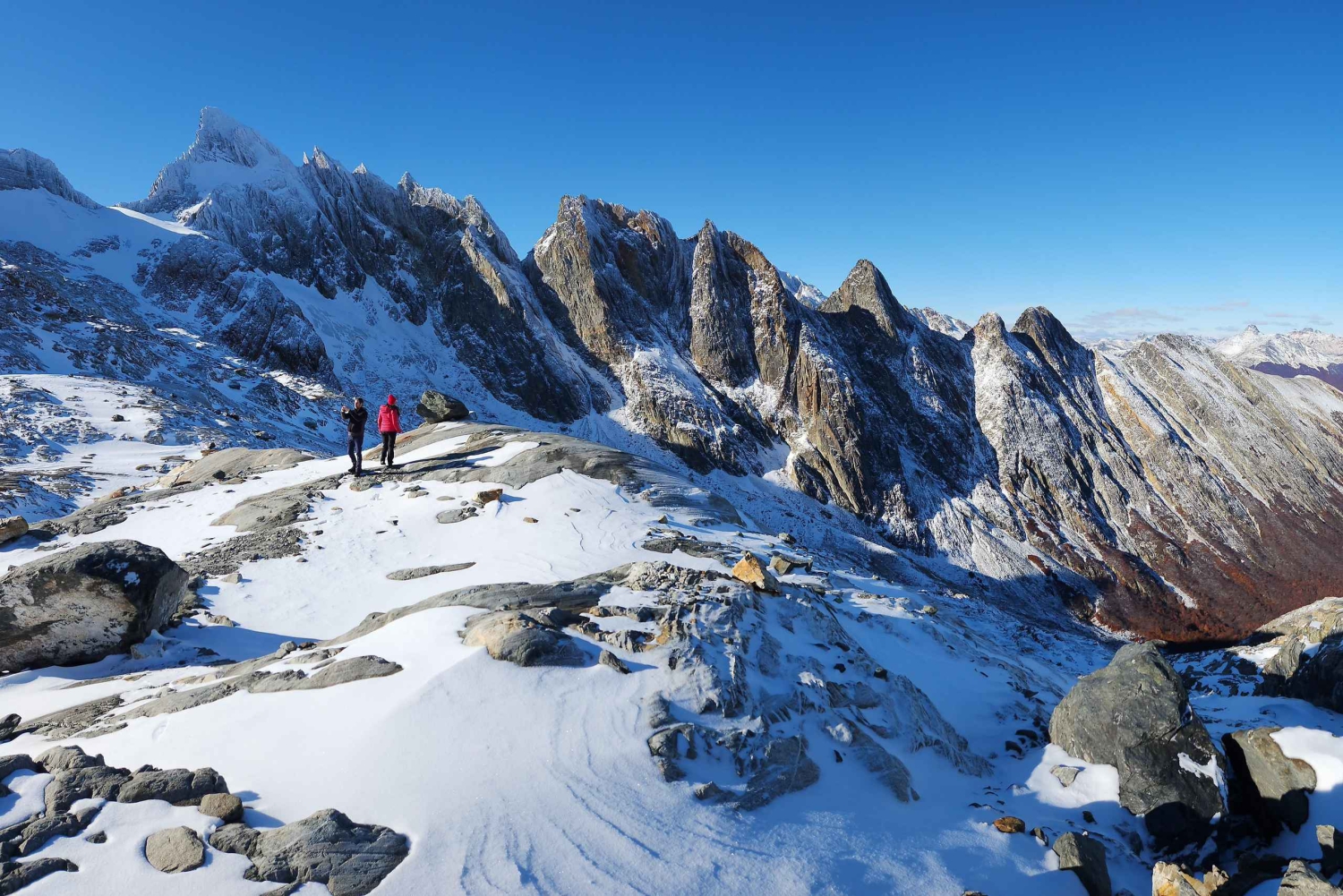 Privéwandeling met gids naar gletsjer Ojo del Albino