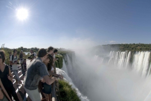 Puerto Iguazu: Argentiinan puolella putouksia