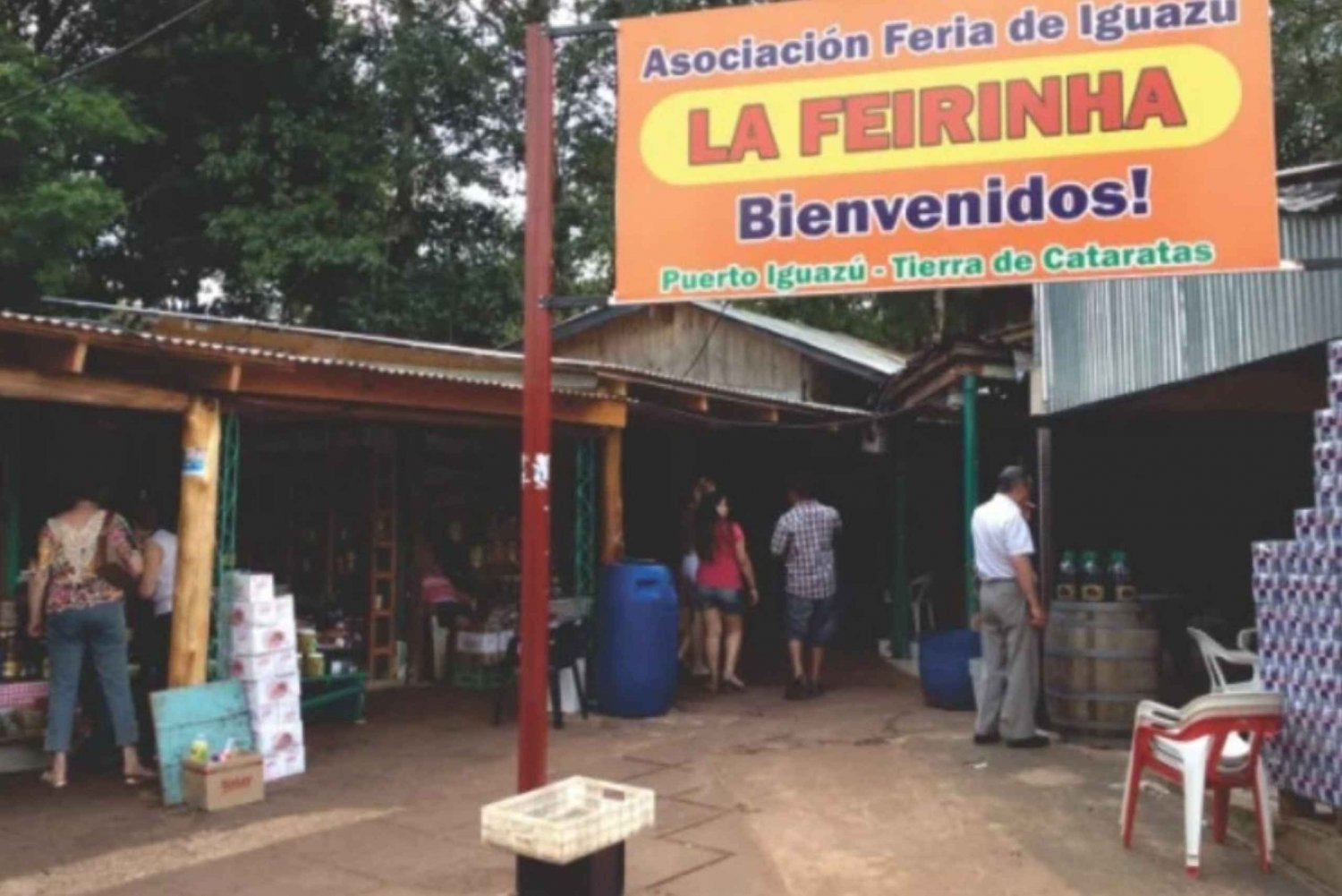 Puerto Iguazu: Hito Tres Fronters and La Aripuca City Tour